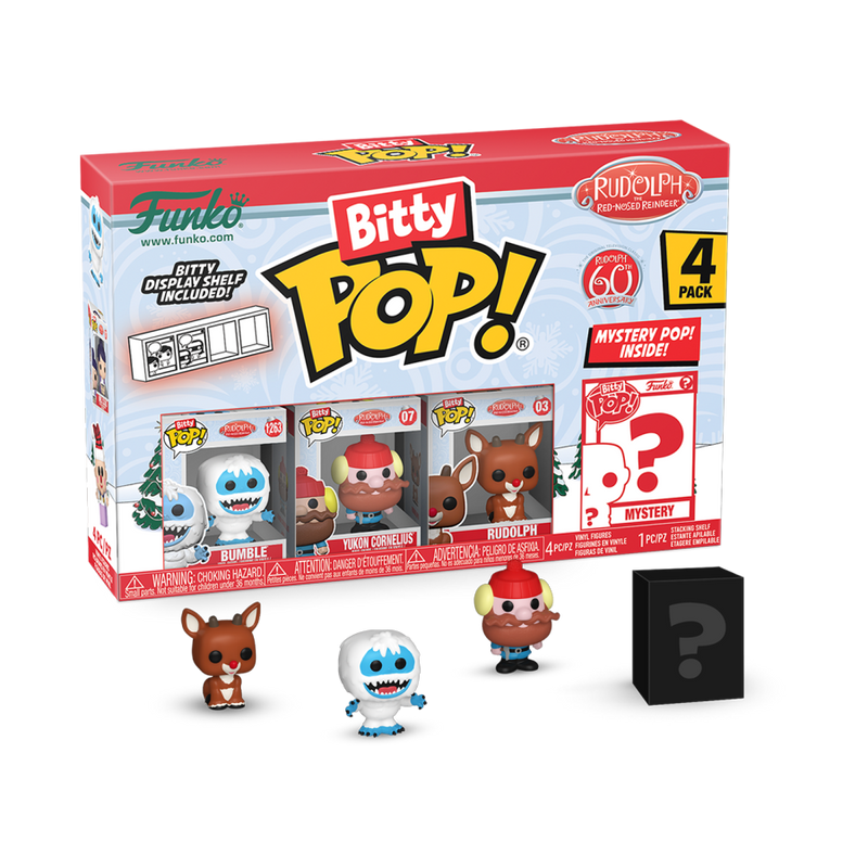 Rudolph - Bumble Bitty Pop! 4-Pack