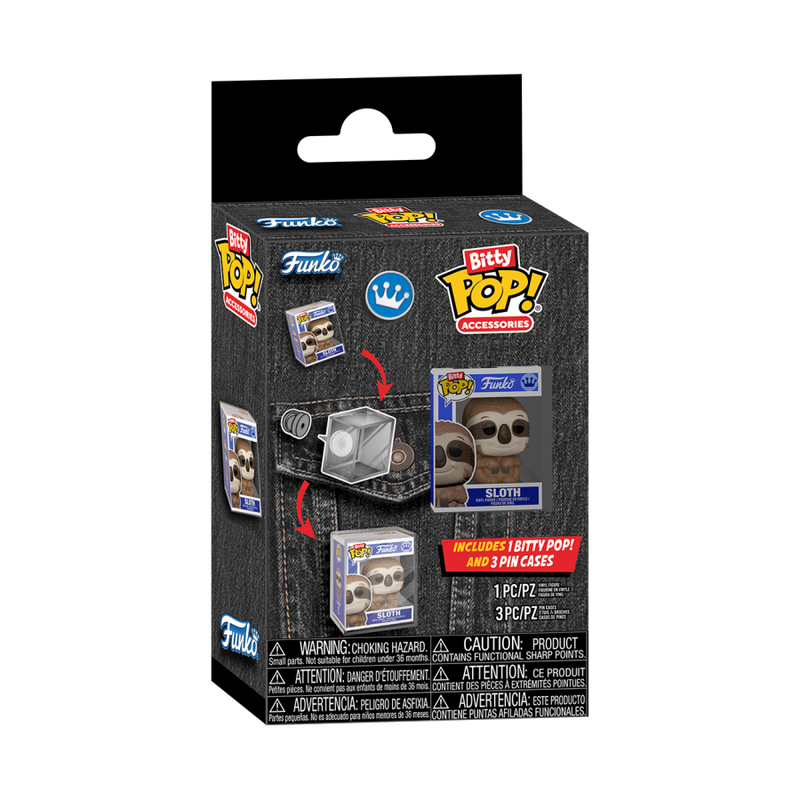 Bitty Pop! Wearables - Bitty Pop! Pin Case 4 Pack