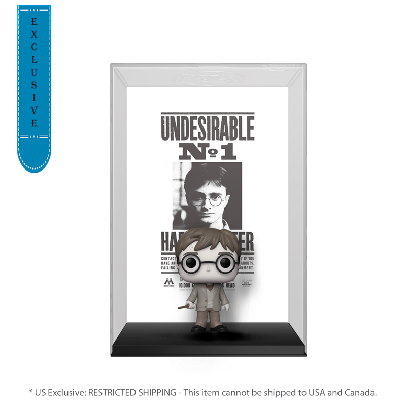 Harry Potter - Harry Wanted Poster US Exclusive Pop! Cover [RS]