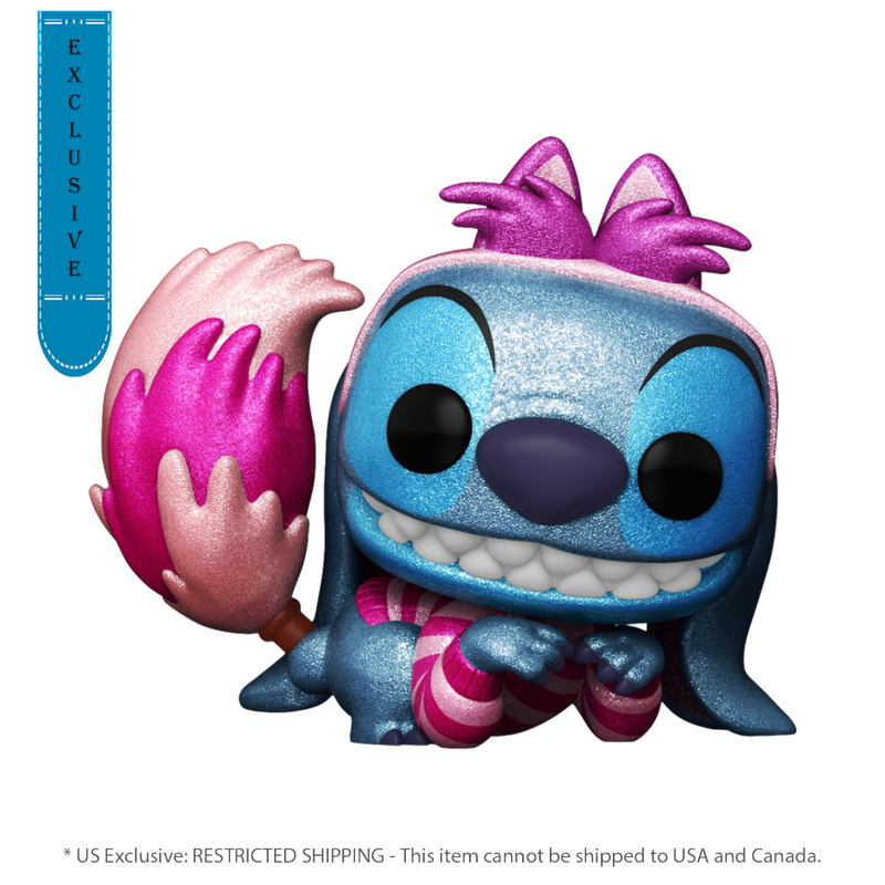 Disney - Stitch in Cheshire Cat Costume (US Exclusive) Glitter Pop! Vinyl Figure
