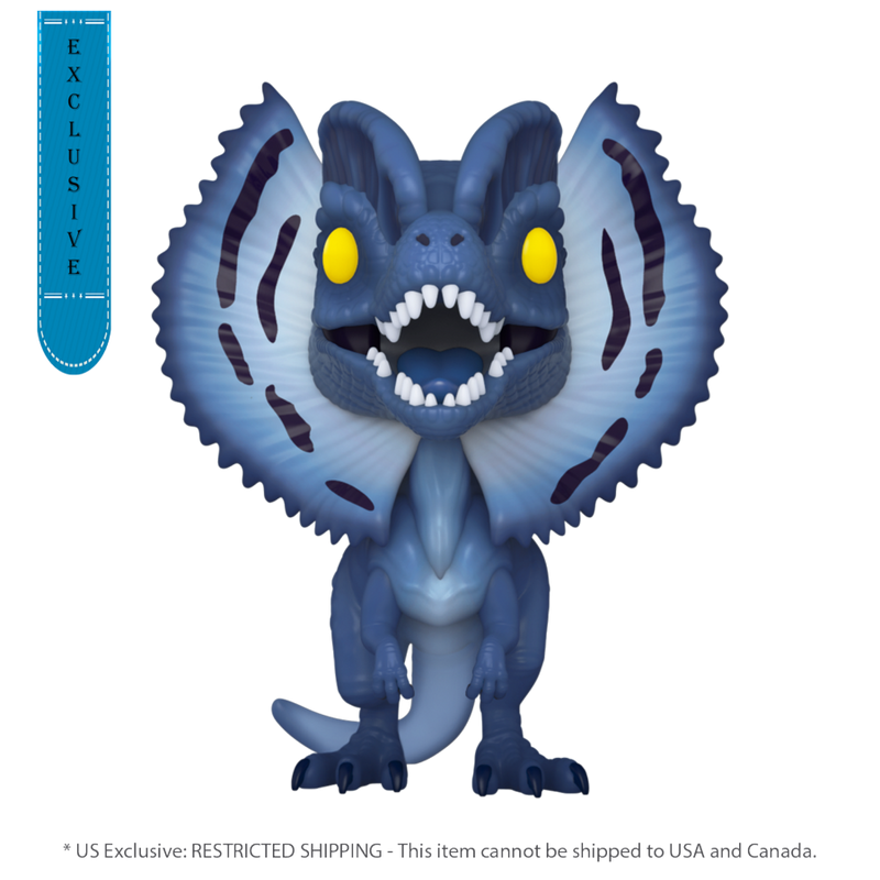 Jurassic Park - Dilophosaurus Moonlight (US Exclusive) Pop! Vinyl Figure