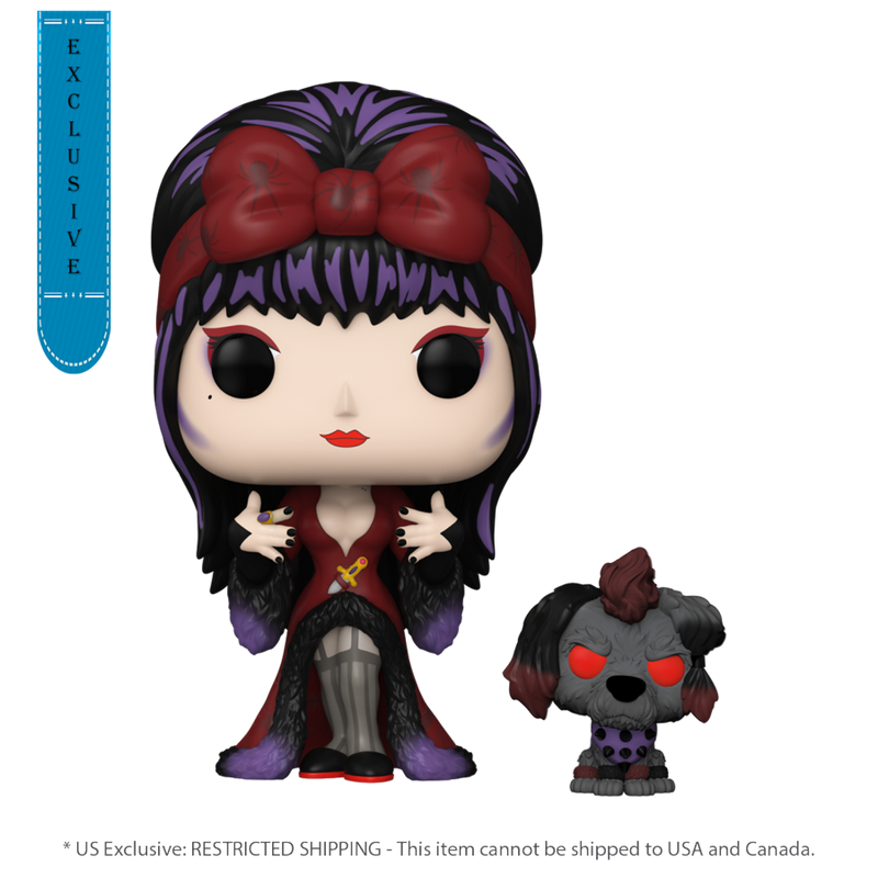 Elvira - Elvira & Gonk Moonlight (US Exclusive) Pop! Vinyl Figure