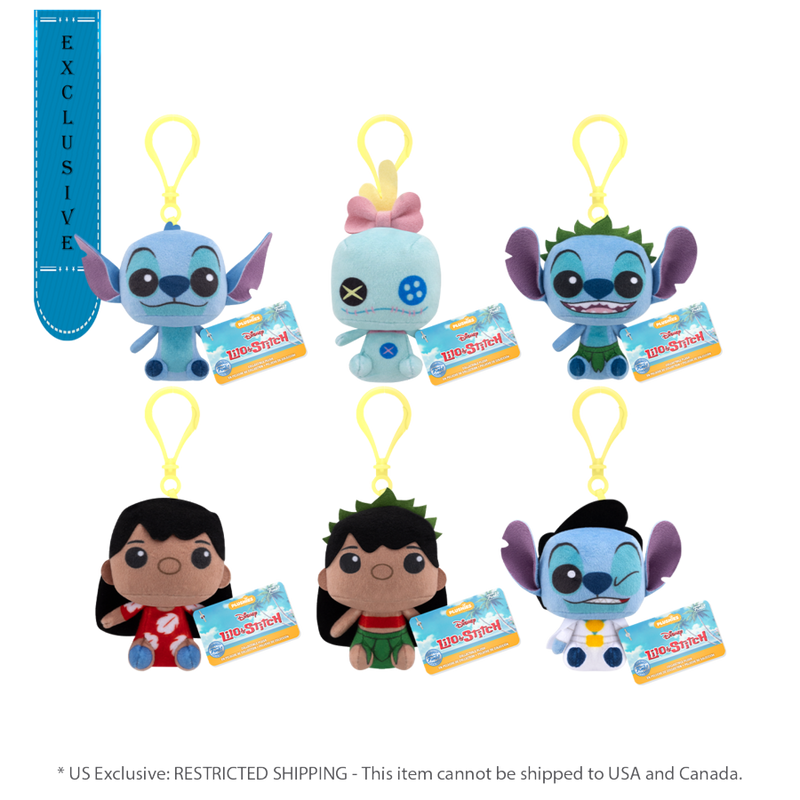 Lilo & Stitch - US Exclusive Mini Plush Keychain (Single)