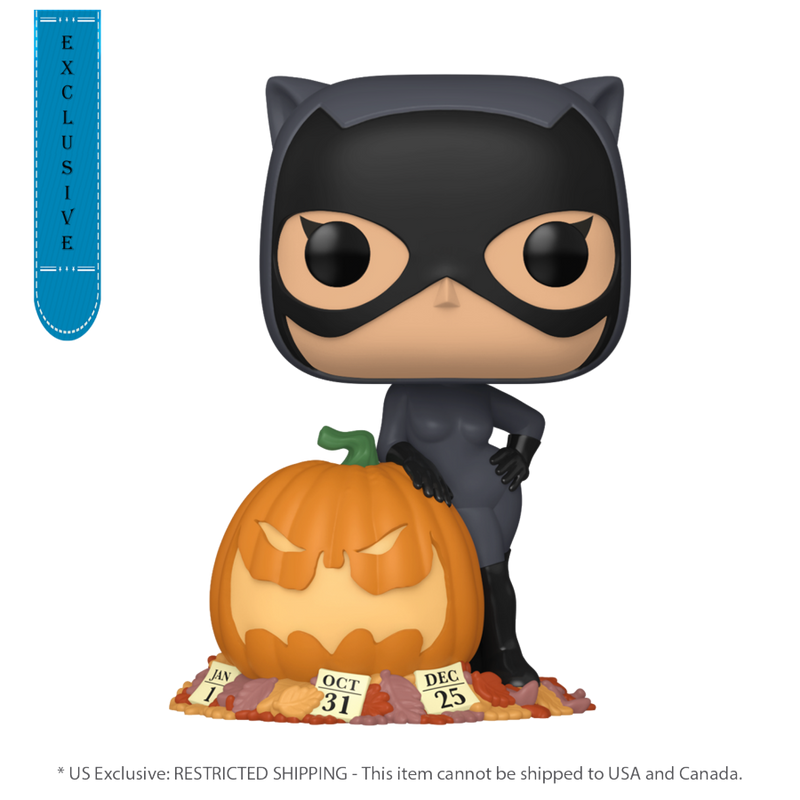 DC Comics - Catwoman with Pumpkin (US Exclusive) Pop! Vinyl Figure