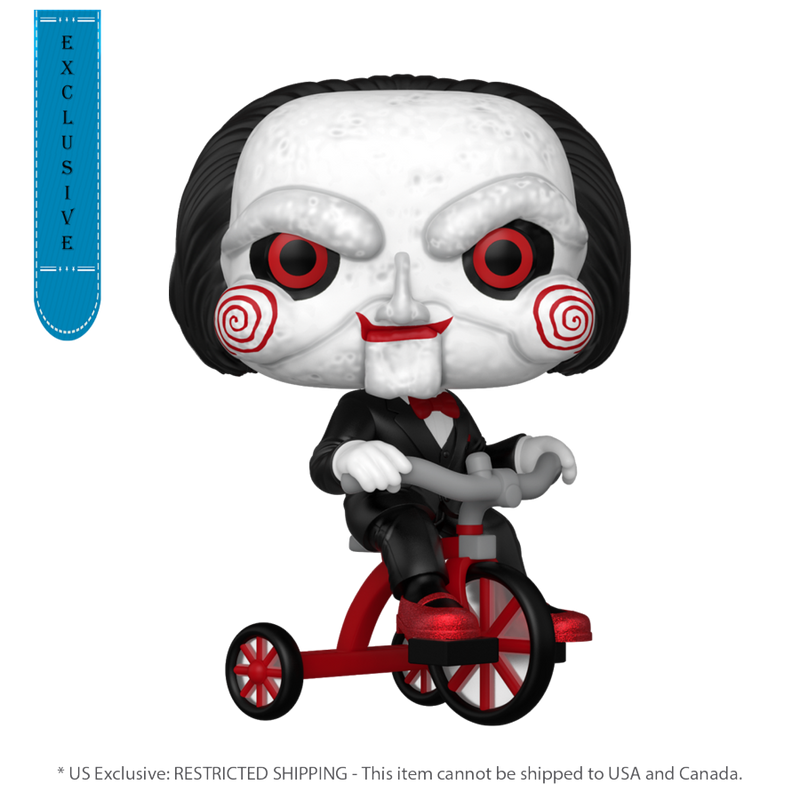 Saw: 10th Anniversary - Billy on Tricycle (US Exclusive) Pop! Plus