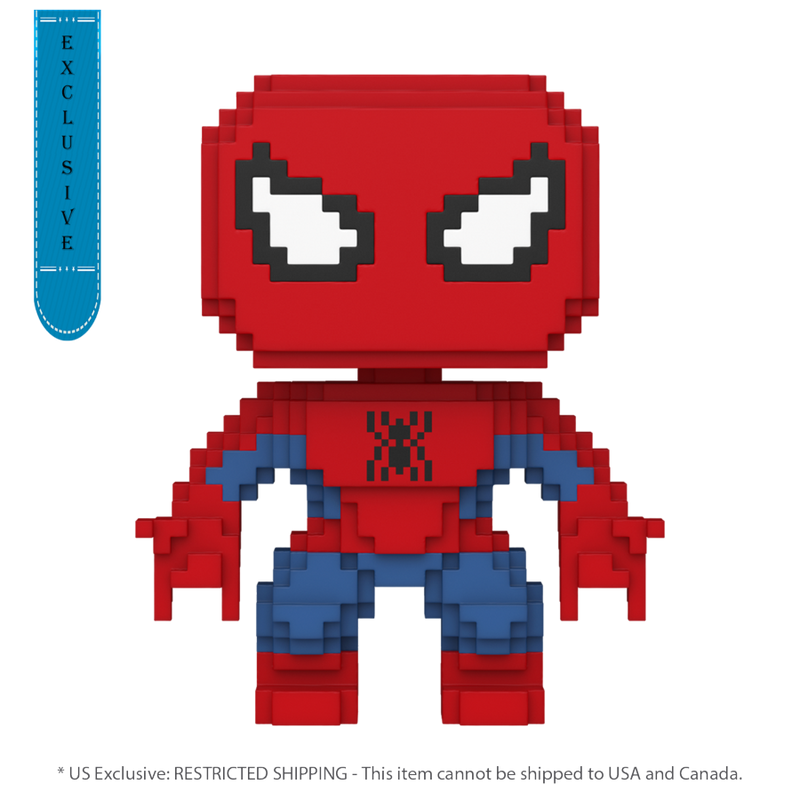 Spider-Man - Spider-Man 8-Bit (US Exclusive) Pop! Vinyl Figure