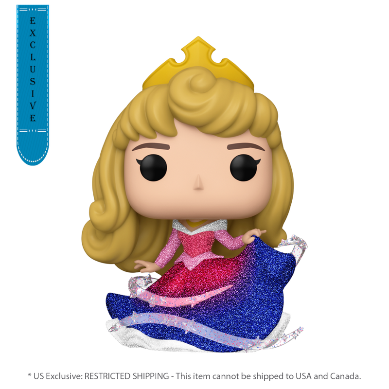 Sleeping Beauty - Aurora Sleeping (US Exclusive) Diamond Glitter Pop! Vinyl Figure