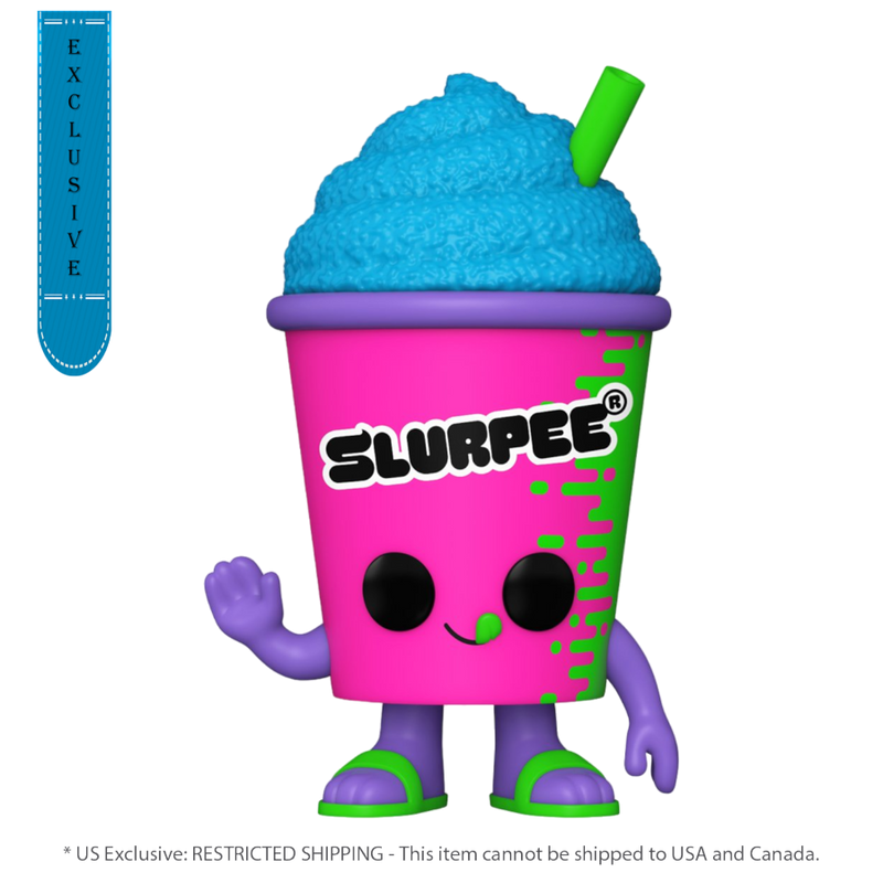 Ad Icons: Slurpee - Slurpee (US Exclusive) Black Light Pop! Vinyl Figure