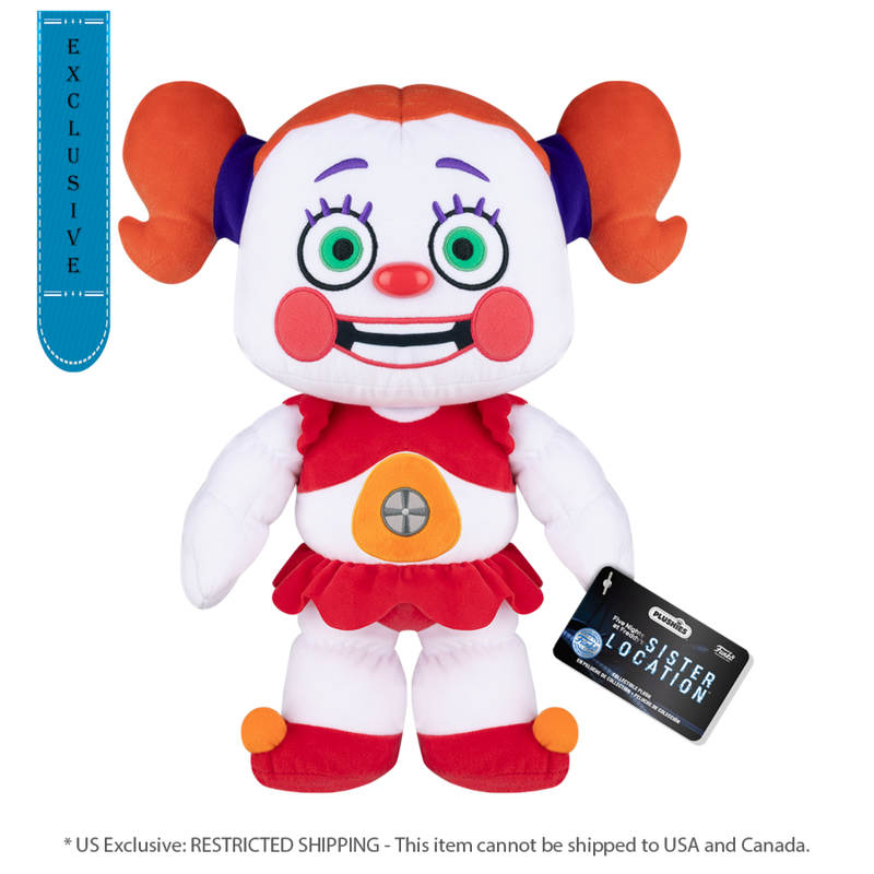 Five Nights at Freddy’s - Circus Baby (US Exclusive) 16 Inch Plush 