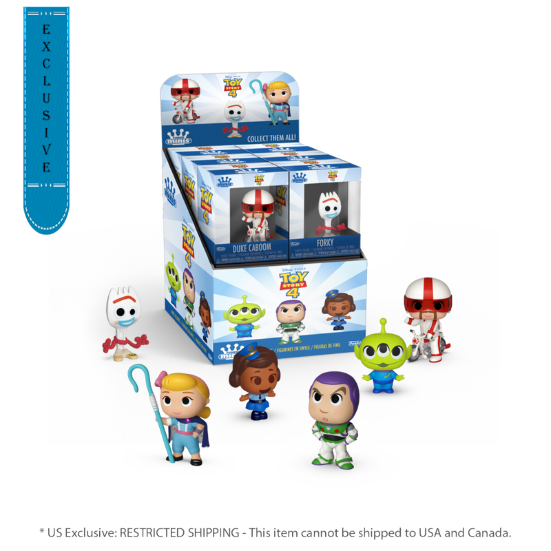 Toy Story 4 - US Exclusive Mini Vinyl Figures (Whole Box)