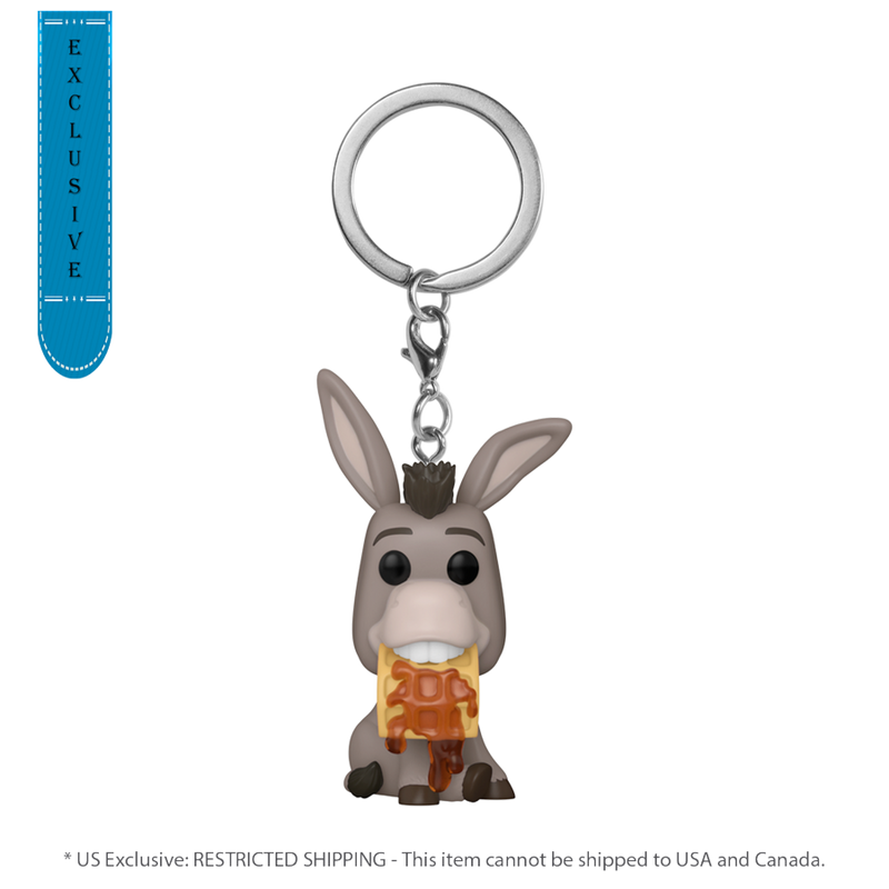Shrek - Donkey DreamWorks 30th Anniversary (US Exclusive) Pop! Keychain