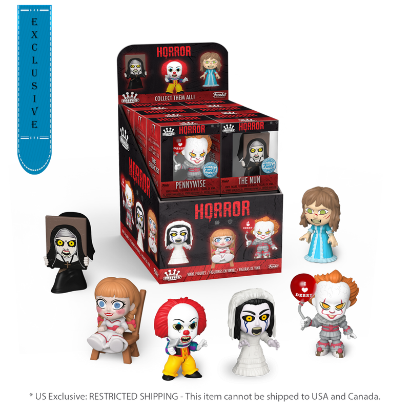 WB Horror - US Exclusive Mini Vinyl Figures (Whole Box)
