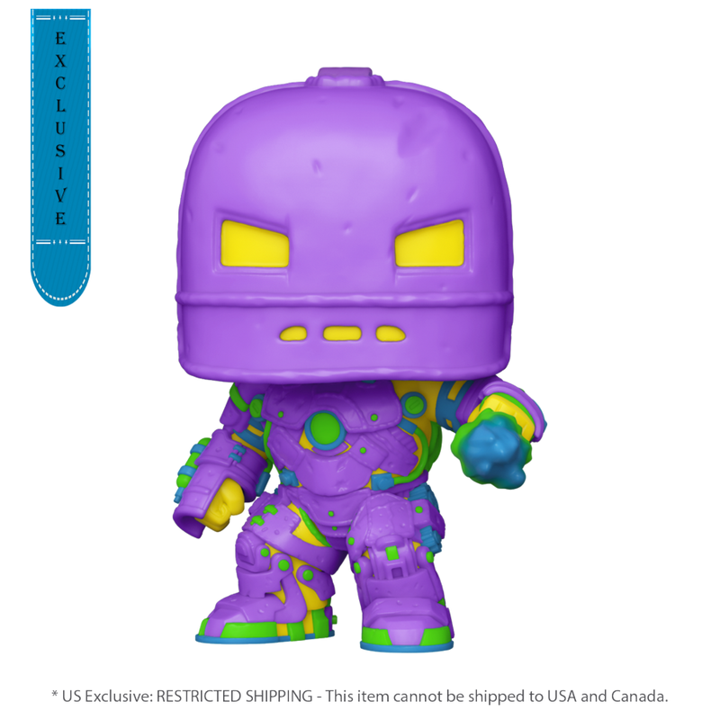 Marvel Comics - Iron Man MkI Infinity Saga (US Exclusive) Black Light Pop! Vinyl Figure