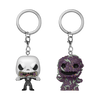 The Nightmare Before Christmas - Jack & Oogie Boogie Pop! Vinyl Keychain 2 Pack