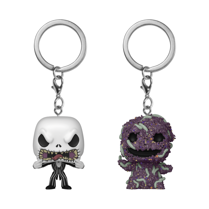 The Nightmare Before Christmas - Jack & Oogie Boogie Pop! Vinyl Keychain 2 Pack
