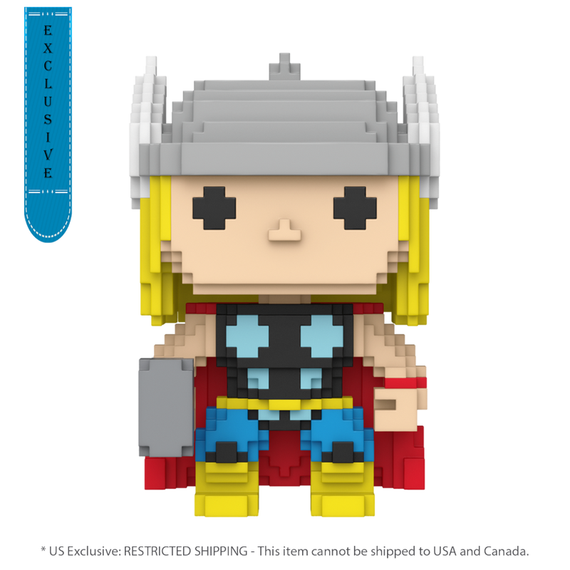 Marvel: 8-Bit - Thor (US Exclusive) 8-Bit Pop! Vinyl Figure