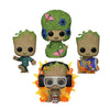 I Am Groot - I Am Groot (US Exclusive) Glow Pop! Vinyl Figure 4 Pack
