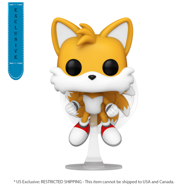 Sonic the Hedgehog - Tails Flying (US Exclusive) Pop! Vinyl Figure