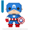 Marvel: 8-Bit - Captain America 8-Bit (US Exclusive) Pop! Vinyl Figure