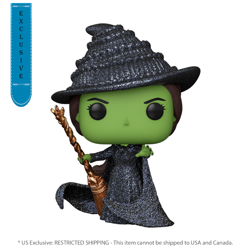 Wicked (2024) - Elphaba (US Exclusive) Diamond Glitter Pop! Vinyl Figure