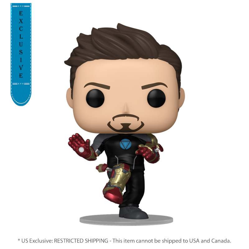Iron Man 3 - Iron Man Mk 42 (US Exclusive) Glow Pop! Vinyl Figure