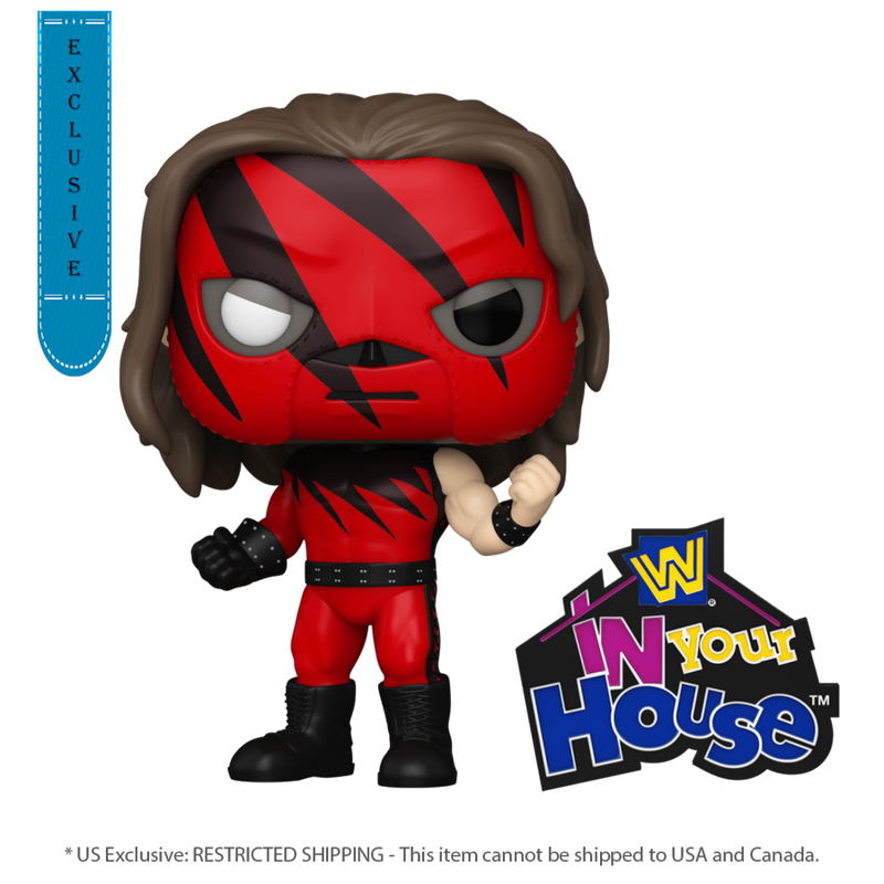 WWE - Kane with Pin (US Exclusive) Pop! Vinyl Figure