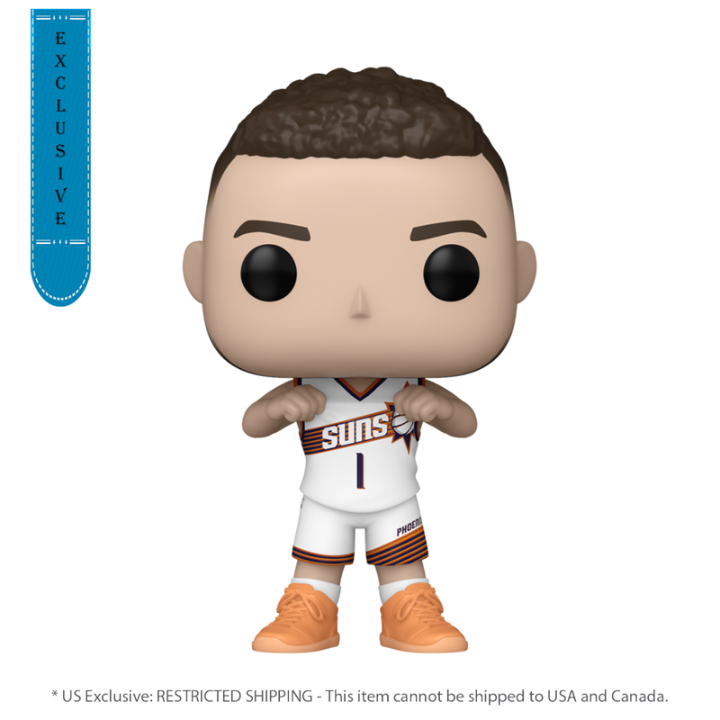 NBA: Suns - Devin Booker Association (US Exclusive) Pop! Vinyl Figure