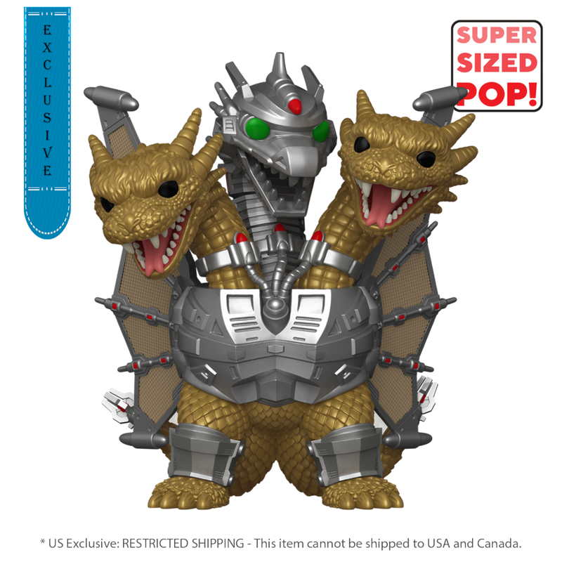 Godzilla: 70th Anniversary - Mecha-King Ghidorah (US Exclusive) 6 Inch Pop! Vinyl Figure
