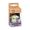 Sanrio - Pompompurin Halloween (US Exclusive) Flocked Pop! Keychain