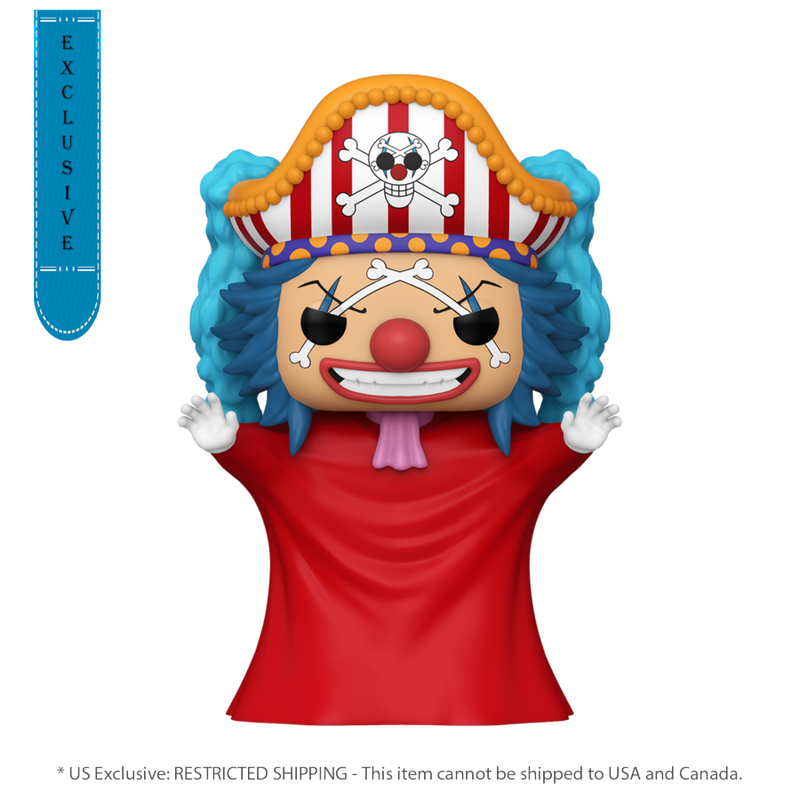 One Piece - Buggy The Genius Jester (US Exclusive) Pop! Vinyl Figure