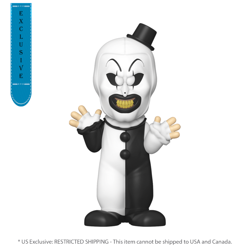 Terrifier - Art the Clown US Exclusive Vinyl Soda Figure