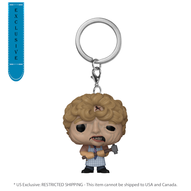 Texas Chainsaw Massacre - <br/> Leatherface with Hammer US Exclusive Pop! Keychain