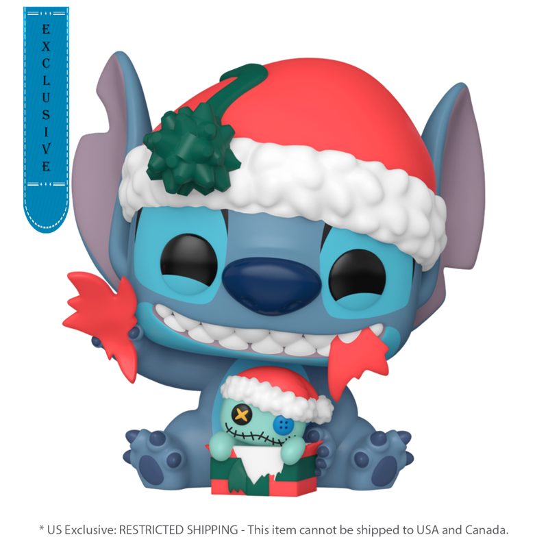 Lilo & Stitch - Stitch Unwrapping Gift US Exclusive Pop! Vinyl Figure