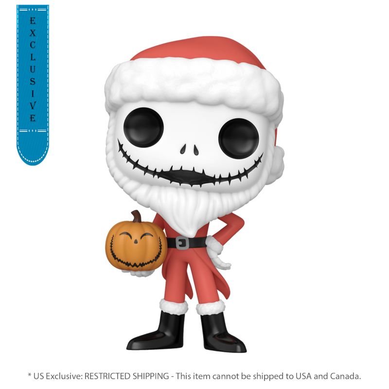 The Nightmare Before Christmas - Santa Jack with Jack-o-lantern US Exclusive Pop! Vinyl