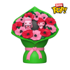 Wicked (2024) - Elphaba & Glinda Valentines Bitty Pop! Bouquet 2-Pack