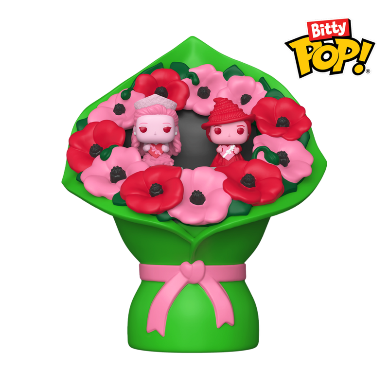 Wicked (2024) - Elphaba & Glinda Valentines Bitty Pop! Bouquet 2-Pack