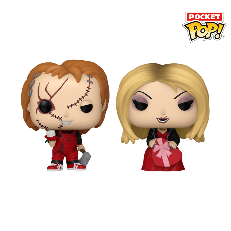 Childs Play - Chucky & Tiffany Valentines Pocket Pop! 2-Pack