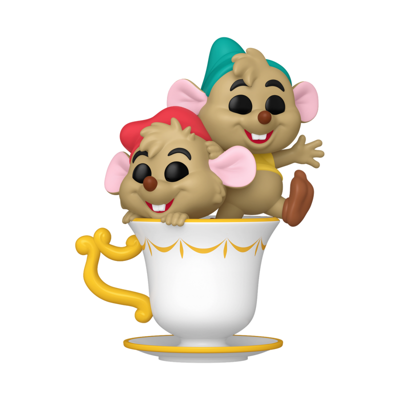Cinderella (1950): 75th Anniversary - Jaq & Gus Gus in Cup Pop! Vinyl Figure