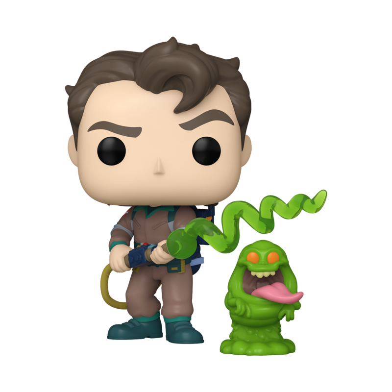 The Real Ghostbusters (TV86) - Venkman with Slimer Pop! Vinyl Figure