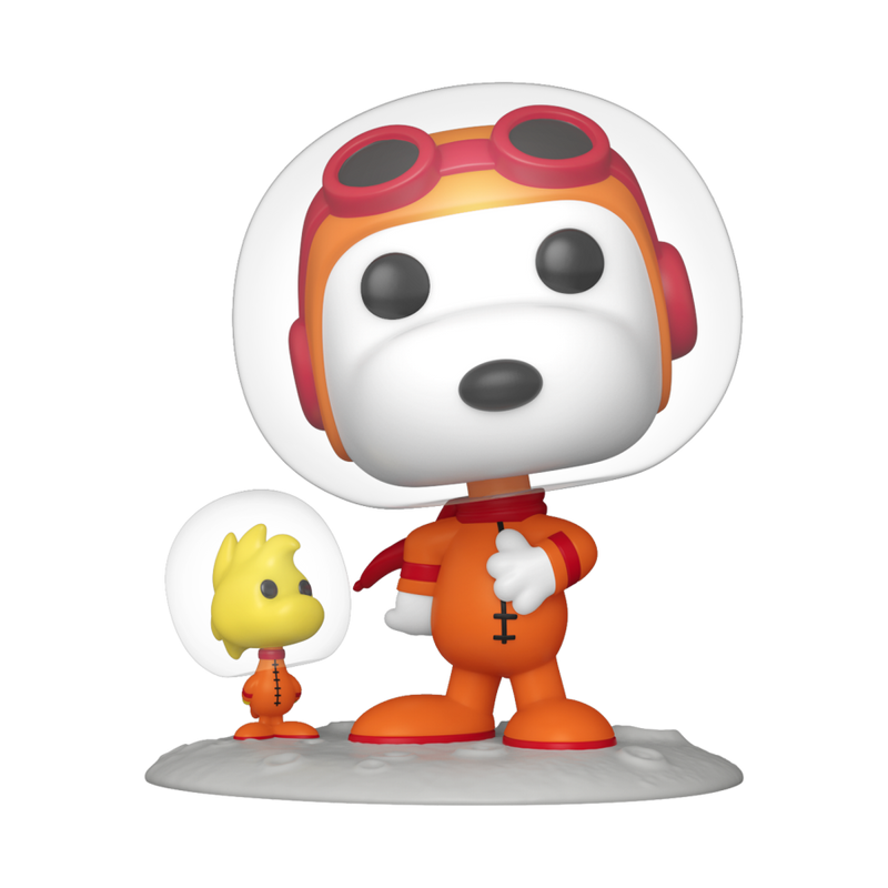 Peanuts - Astronaut Snoopy with Woodstock Pop! Vinyl Figure