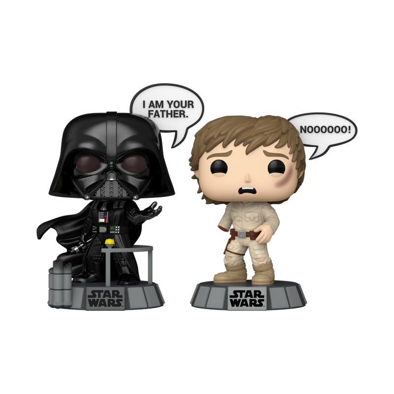 Star Wars - Darth Vader & Luke Skywalker Pop! Sayings 2 Pack