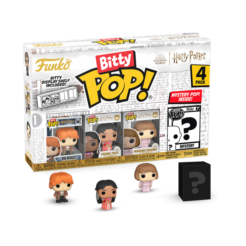 Harry Potter: Goblet of Fire - Ron Bitty Pop! 4 Pack