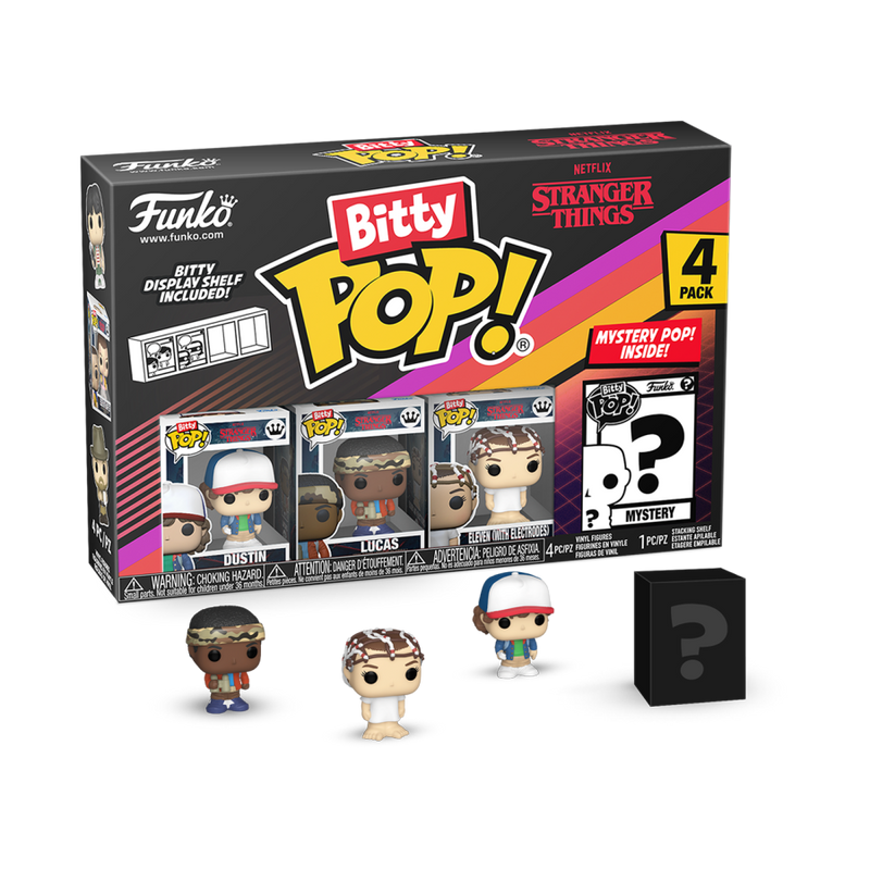 Stranger Things - Dustin Bitty Pop! 4 Pack