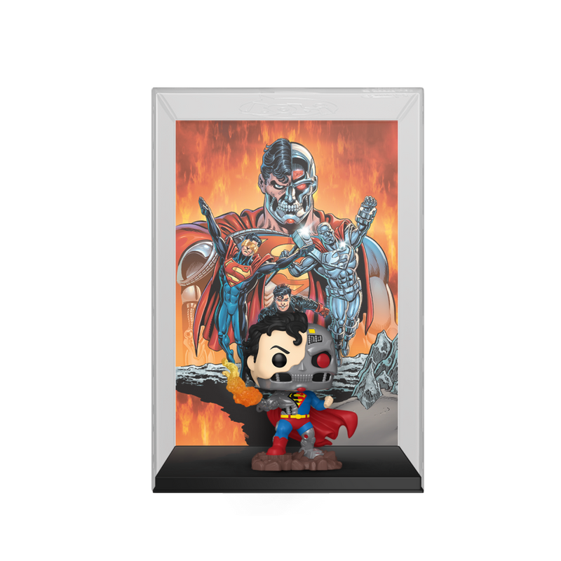 DC Comics - Cyborg Superman Pop! Comic Cover