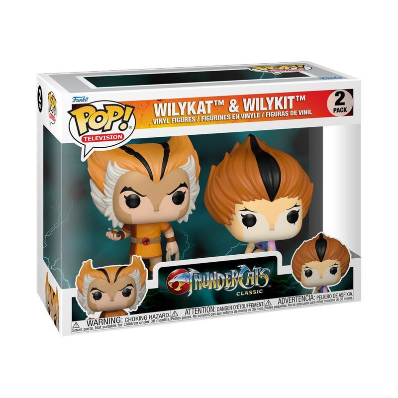 Thundercats - Wilykat & Wilykit Pop! Vinyl 2 Pack
