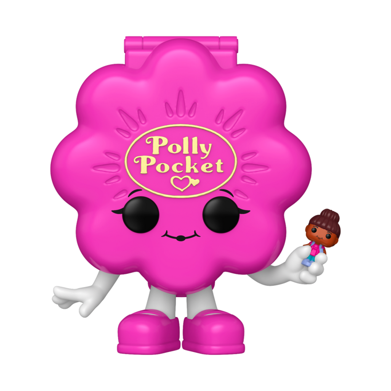 Retro Toys: Polly Pocket - Flower Shell (Pink) Pop! Vinyl Figure