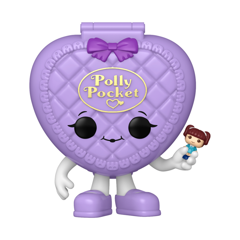 Retro Toys: Polly Pocket - Heart Shell (Purple) Pop! Vinyl Figure
