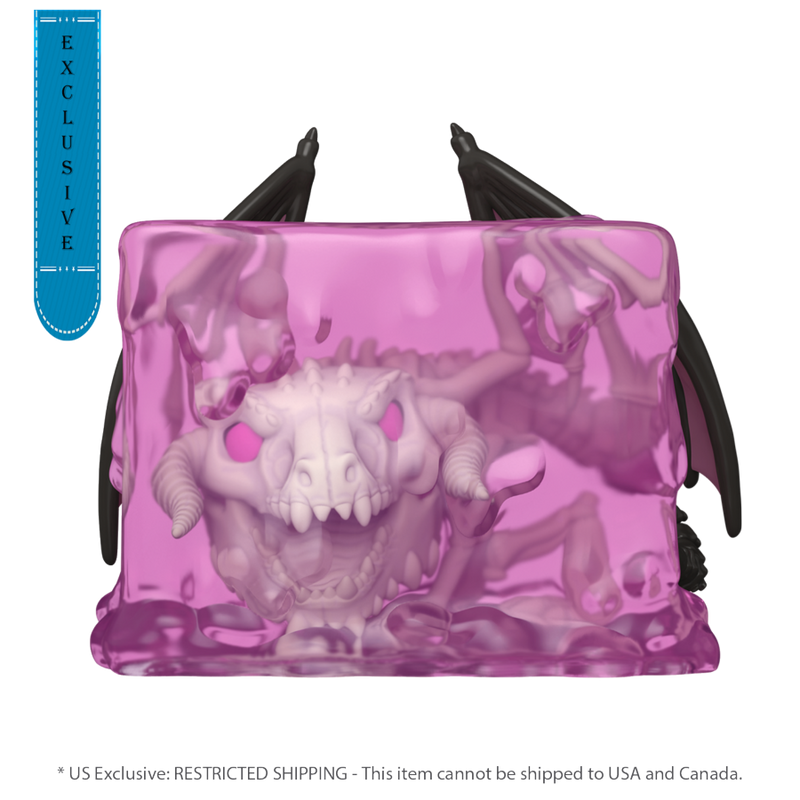 Dungeons & Dragons - Gelatinous Cube with Dracolich US Exclusive Glow Pop! Deluxe