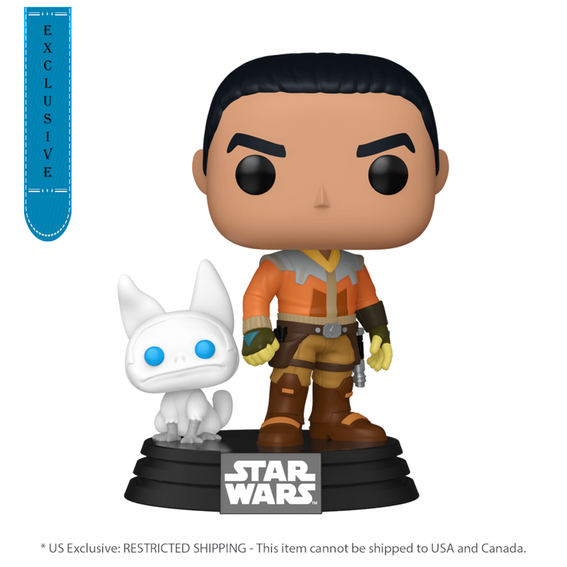 Star Wars: Rebels - Ezra with Loth-Cat (US Exclusive) Pop! Vinyl Figure