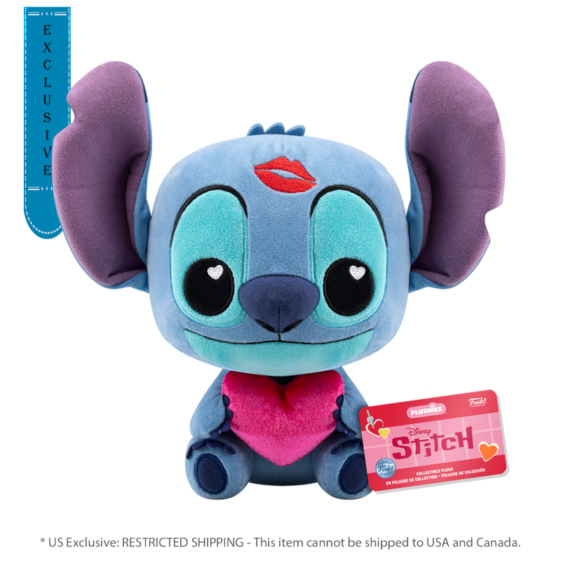 Lilo & Stitch - Stitch Heart (US Exclusive) Pop! Plush